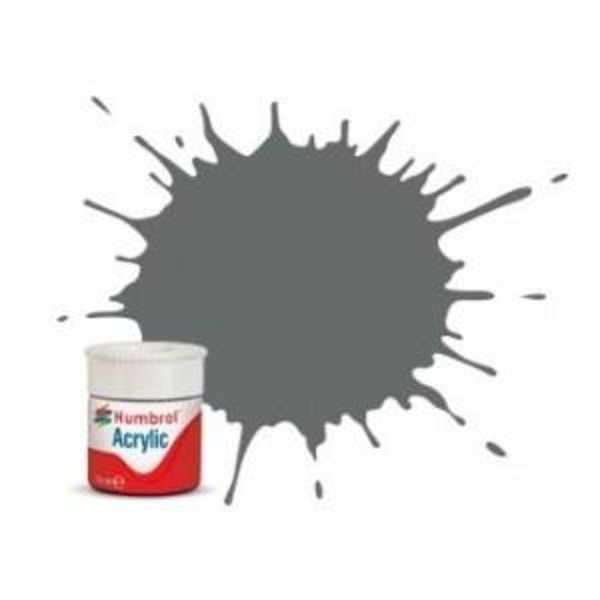 HUMBROL Acrylic maling 14ml grauviolett matt - replaced Grå