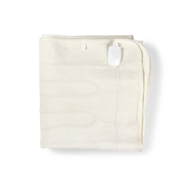 Nedis Elektrisk Filt | Filt | 1 Person | 150 x 80 cm | 3 Värmeinställningar | Tvättbar | Överhettningsskydd | Polyester
