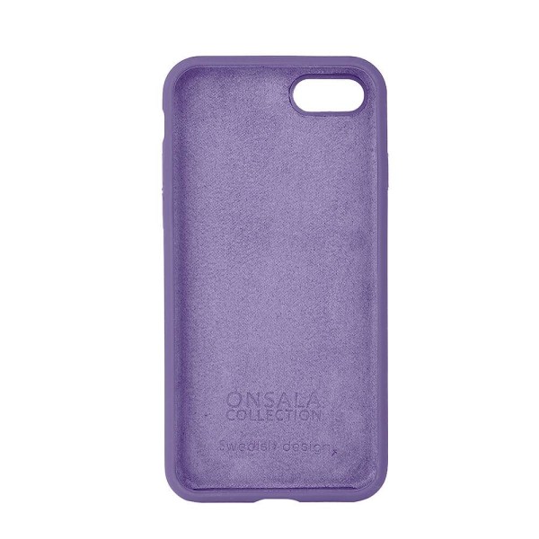 ONSALA Backcover Silicone iPhone 6/7/8/SE Purple Lila