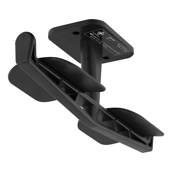 DELTACO GAMING Headset hanger for two headsets, ABS plastic, 3M, black