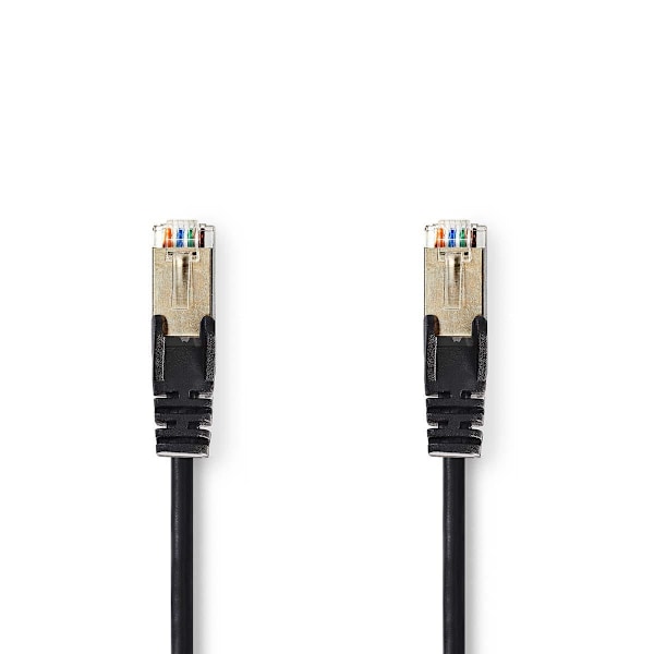Nedis CAT5e netværkskabel | SF/UTP | RJ45 Han | RJ45 Han | 20.0 m | Runde | PVC | Sort | Konvolut