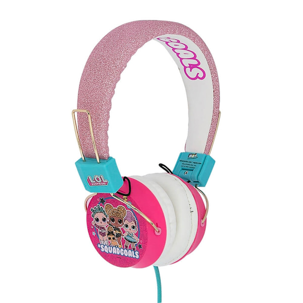 LOL Hörlur On-Ear 100dB Squadgoals Rosa