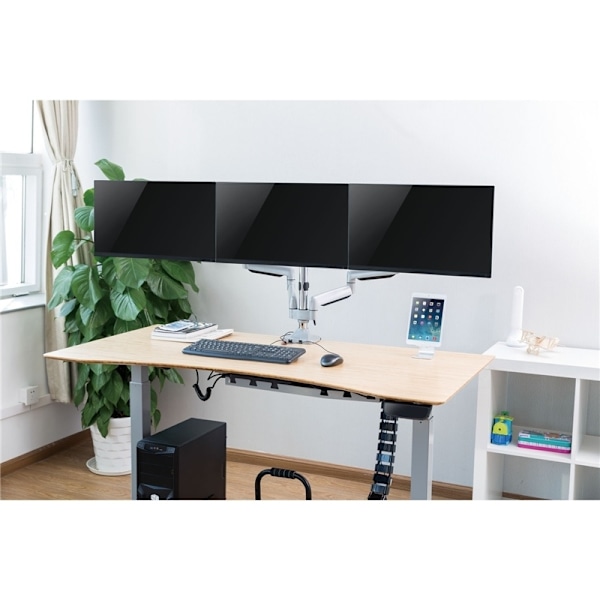 LogiLink Monitorarm trippel 13-32\" gas
