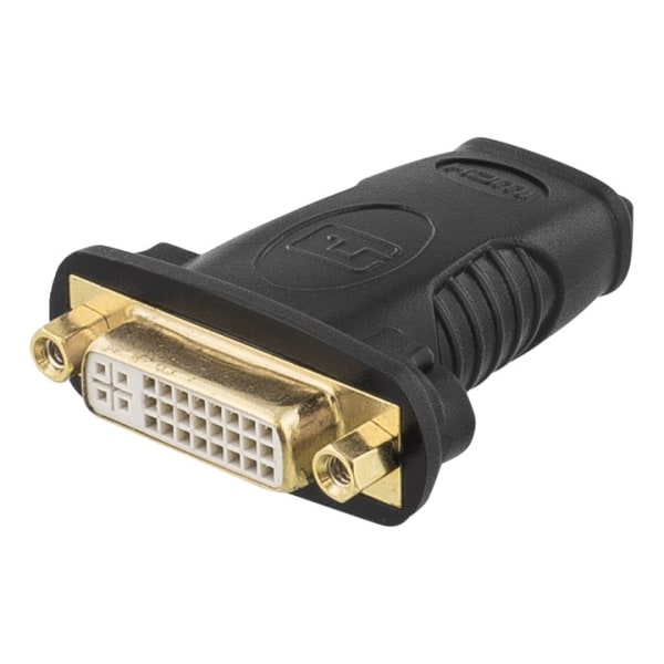 Goobay DELTACO HDMI naaras - DVI-D naaras liitinadapteri