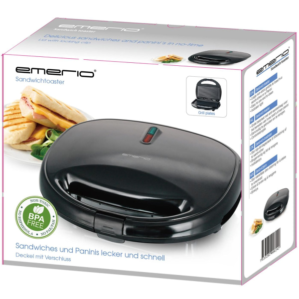 Emerio Smörgåsgrill Panini Wide ST-12