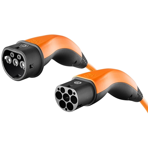 LAPP MOBILITY Ladekabel Typ 2, bis zu 7,4 kW, 7 m, orange (555