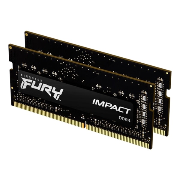 Kingstone 16GB 2666MHz DDR4 CL15 SODIMM (Kit of 2) FURY Impact
