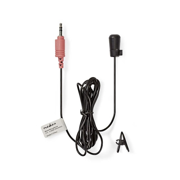 Nedis Mikrofon | Brugt til: Notebook / Smartphone / Tablet | Kabel | 1x 3.5 mm