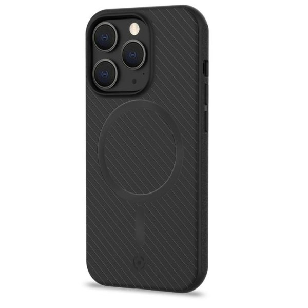 Celly Ultra Protective case MagSafe iPhone 14 Pro, Svart Svart