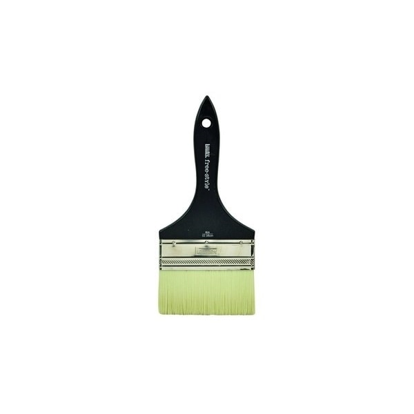 Free Style Platt pensel 10,16cm, kort handtag