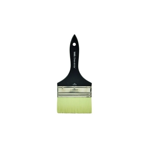 LIQUITEX Free Style Brush Large Flat 4 Inch Short Handle