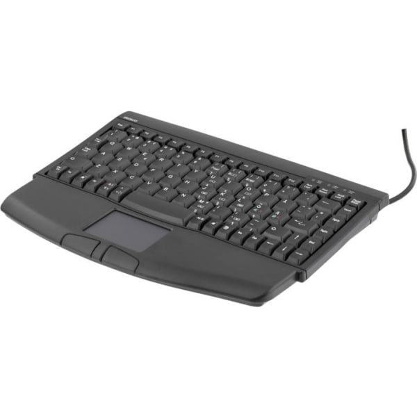 DELTACO minitangentbord med TouchPad, svart, USB (TB-5DSU)