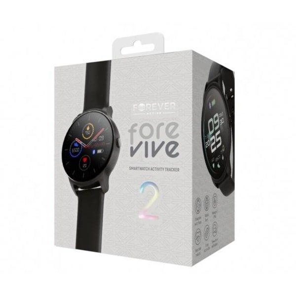 Forever ForeVive2 SB-330 Smartwatch, Svart
