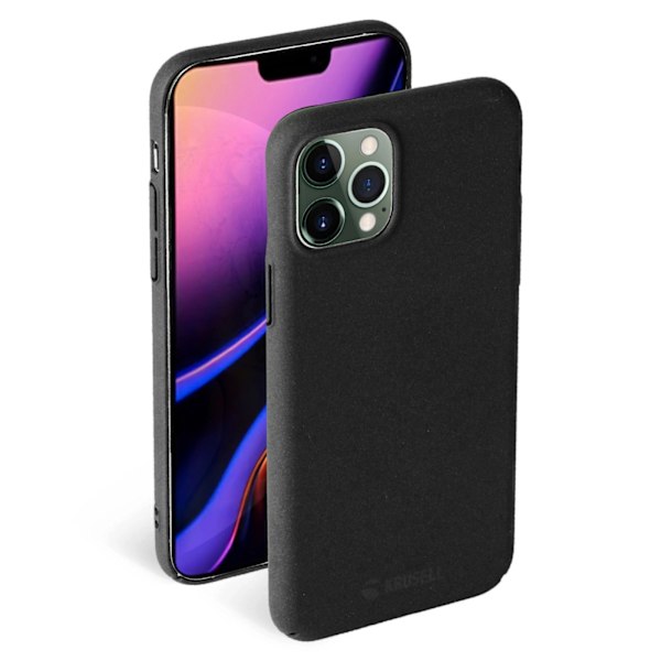 iPhone 12 Pro Max SandCover, Sort Svart