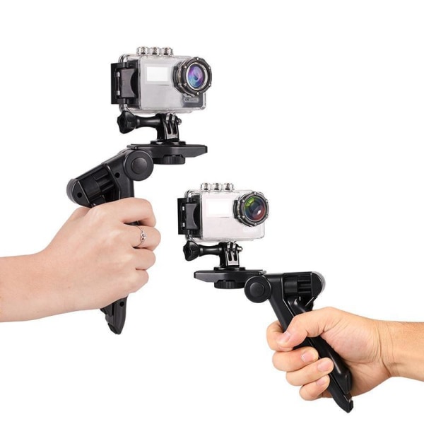 Kameragrepp med inbyggt tripod stativ till Actionkameror