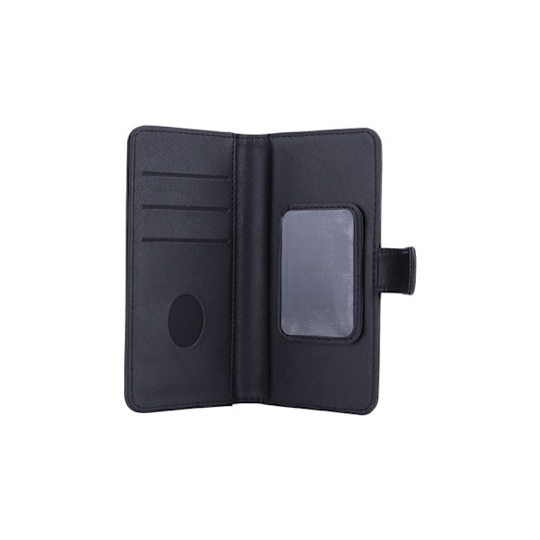 RADICOVER Strålingsbeskyttende Wallet PU Universal Large 5-5,4" 2in1 RFID Sort Svart