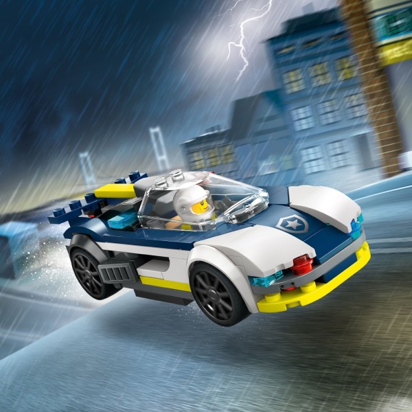 LEGO City Police 60415  - Poliisiauto ja muskeliauton takaa-ajo