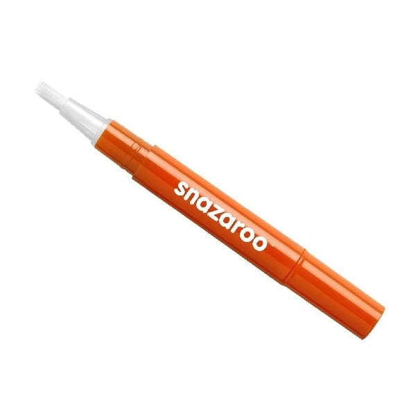SNAZAROO Sminkefarve penselmaling 3stk. sort/hvid/orange