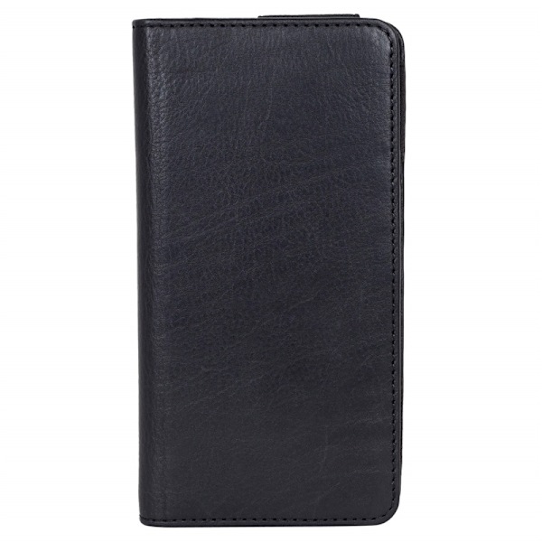 Buffalo Wallet Læder Universal op til 5" Sort Svart
