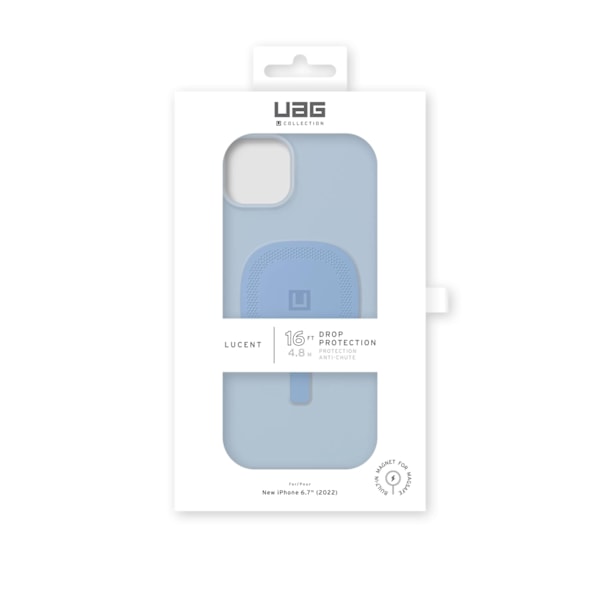 ubyuag iPhone 14 Plus Lucent 2.0 Magsafe - Cerulean Blå