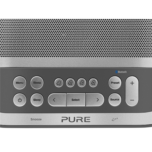 PURE Klockradio Siesta S6, Grafit
