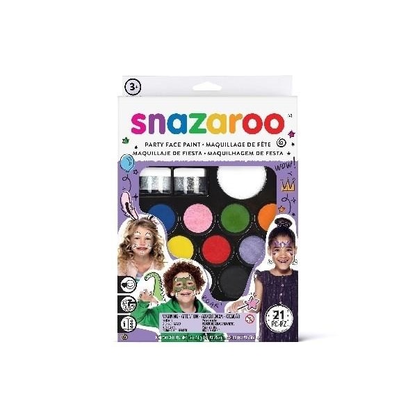 Snazaroo Ansiktsfärg Ultimate Party Pack