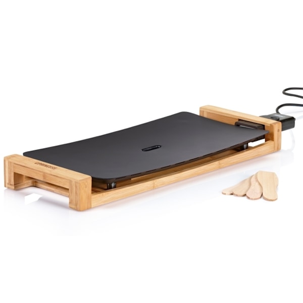 Princess Bordsgrill Table Chef Pure Black Bamboo 50X25 Bamboo, Sort
