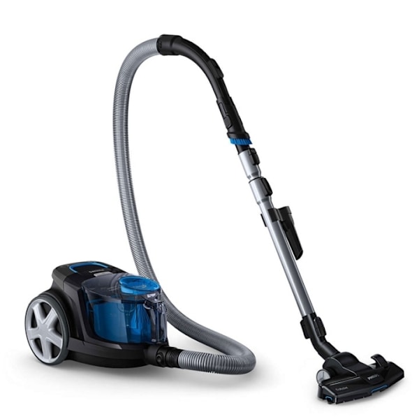Philips Dammsugare FC9331 Påslös Svart, Blå, Silver