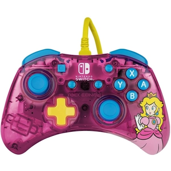 PDP Rock Candy Wired Controller - Peach (Switch)