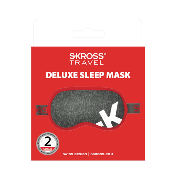 SKROSS Sovmask Delux Mörkgrå