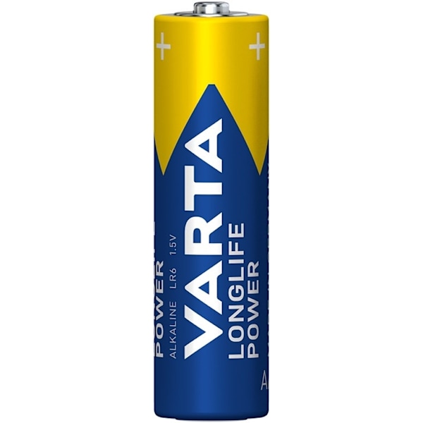 Varta LR6/AA (Mignon) (4906) batteri, 12 st. box alkaliskt manganbatteri, 1,5 V