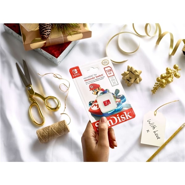 Sandisk Minneskort Microsdxc För Nintendo Switch 128Gb Uhs-I,100/90