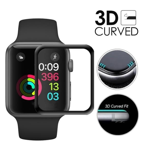 3D Skærmbeskyttelse til Apple Watch 4 (40mm)