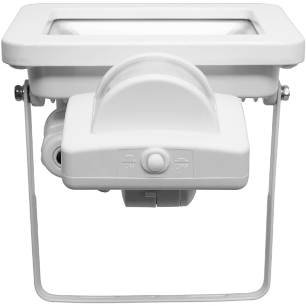 Goobay LED-strålkastare för utomhusbruk, 20 W, med rörelsedetektor med 1700 lm, neutralt vitt ljus (4000 K), PIR-sensor med ON/OFF-funktion och M16 ka