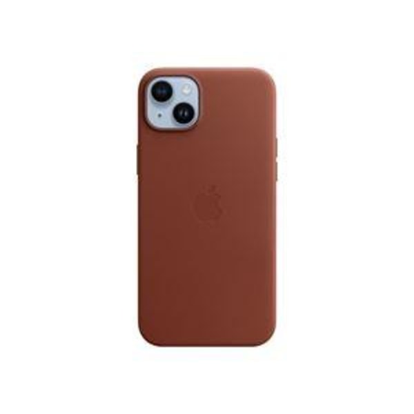Apple iPhone 14 Plus Leather Case with MagSafe - Umber Brun