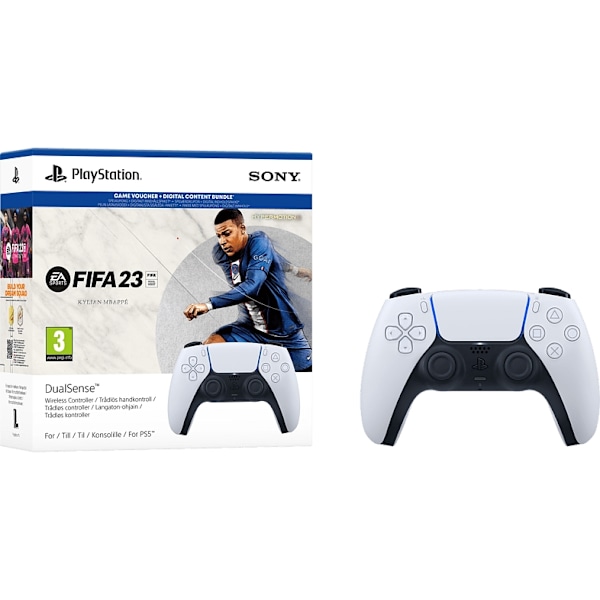 SONY DualSense PlayStation 5 Handkontroll + FIFA 23