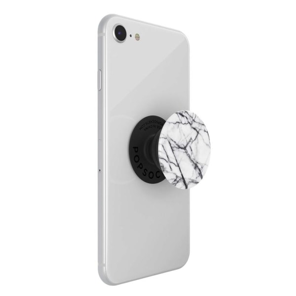 POPSOCKETS Dove White Marble Irrotettava Grip Telinetoiminnolla