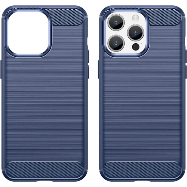 TPU-kotelo iPhone 15 Plus -puhelimelle, sininen Blå