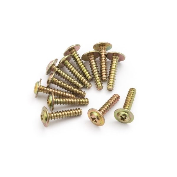 BLACKZON Flange Head Self Tapping Screws PWTHO2.6*12mm