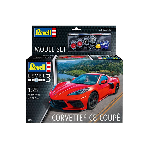 Revell Model Set Corvette C8 Coupé 1:24