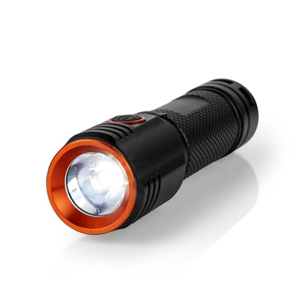 Nedis LED Taskulamppu | Paristokäyttöinen | 3.7 V DC | 20 W | N/A | Paristot sisältyvät | Ladattava | Nimellisvaloteho: 2000 lm | Valoalue: 180 m | Sä