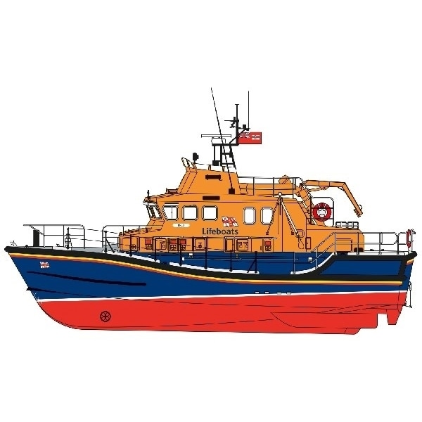 Airfix RNLI Severn Class Redningsbåd 1:72