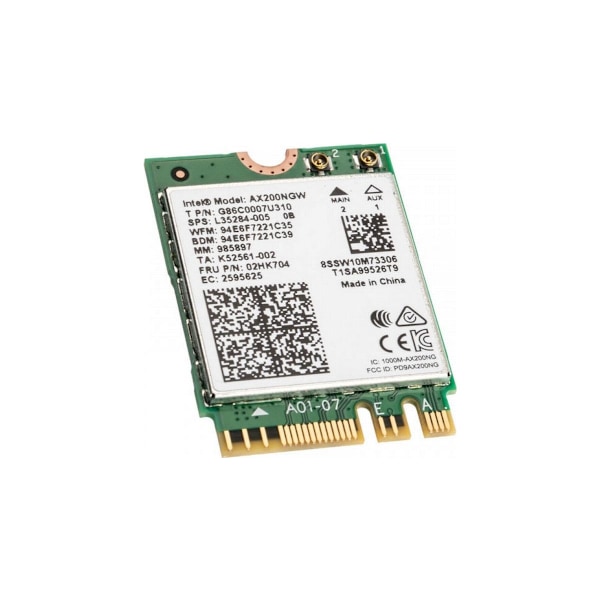 Intel AX200.NGWG-verkkokortti 2400 Mbit/s