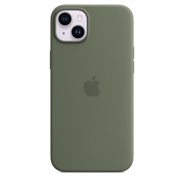 Apple Iphone 14 Plus Silicone Case With Magsafe - Olive Grön