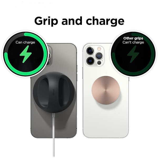 Mobilholder kompatibel med MagSafe, Sort
