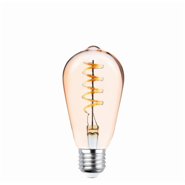 Forever Light Retro LED-lampa med filament Guld, E27 ST64 4W 2000K 250lm