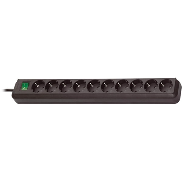 Brennenstuhl Eco-Line virtapaneeli, 10xCEE 7/4-1xCEE 7/7, 3m, mu
