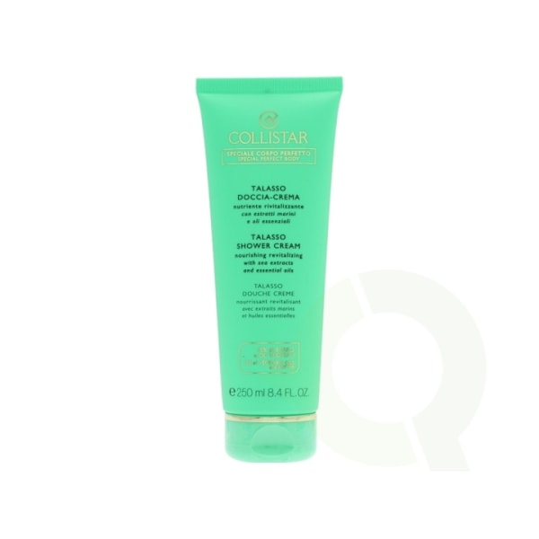 Collistar Talasso Shower Cream Nourishing Revital 250 ml With Sea Extracts And Essential Oils