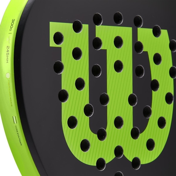 Wilson Blade Junior V2 -padelracket, grön/svart