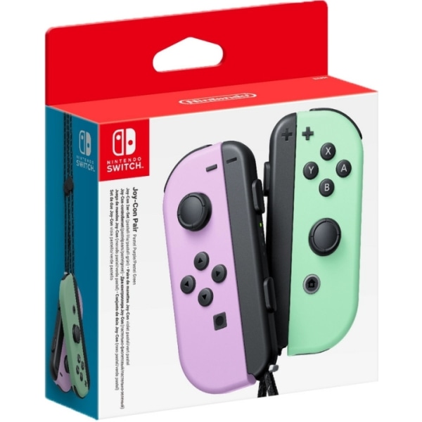 Nintendo Joy-Con Pair -peliohjainpari, Pastel Purple ja Pastel G